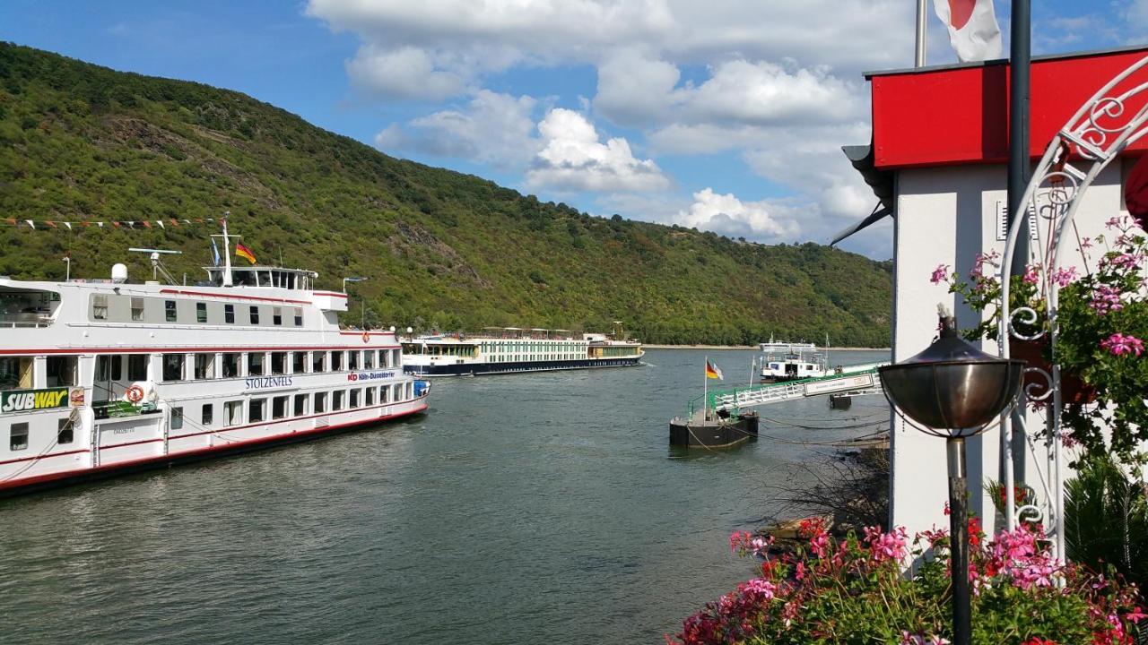 Penthouse Im Historischen Fachwerkhaus Mit Grosser Dachterrasse An Zentralster Lage Boppard Kültér fotó