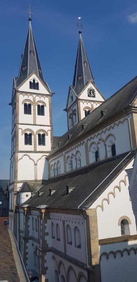 Penthouse Im Historischen Fachwerkhaus Mit Grosser Dachterrasse An Zentralster Lage Boppard Kültér fotó