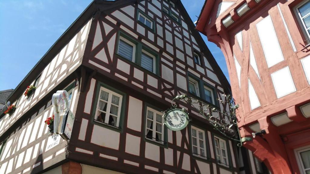 Penthouse Im Historischen Fachwerkhaus Mit Grosser Dachterrasse An Zentralster Lage Boppard Kültér fotó