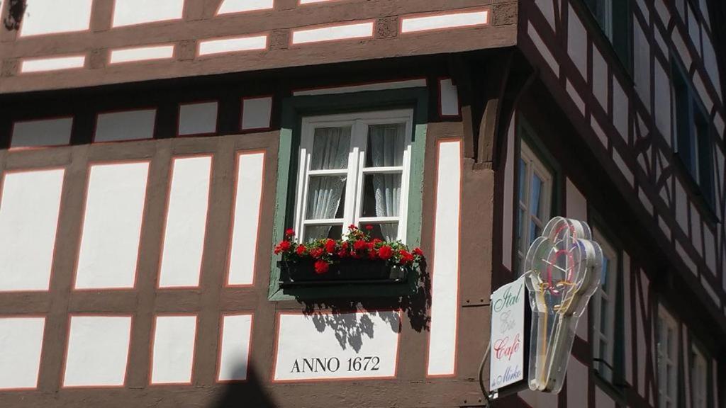 Penthouse Im Historischen Fachwerkhaus Mit Grosser Dachterrasse An Zentralster Lage Boppard Kültér fotó
